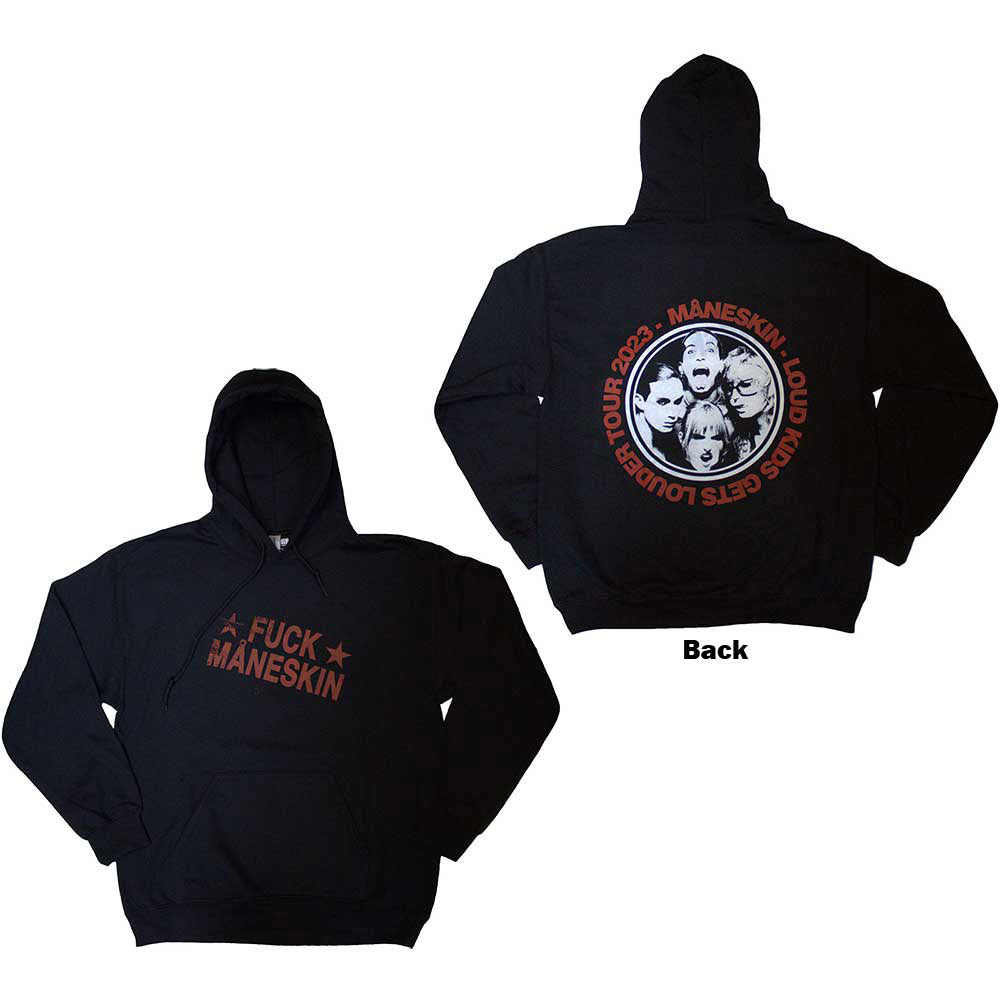 Maneskin Fuck Maneskin Hooded Sweatshirt