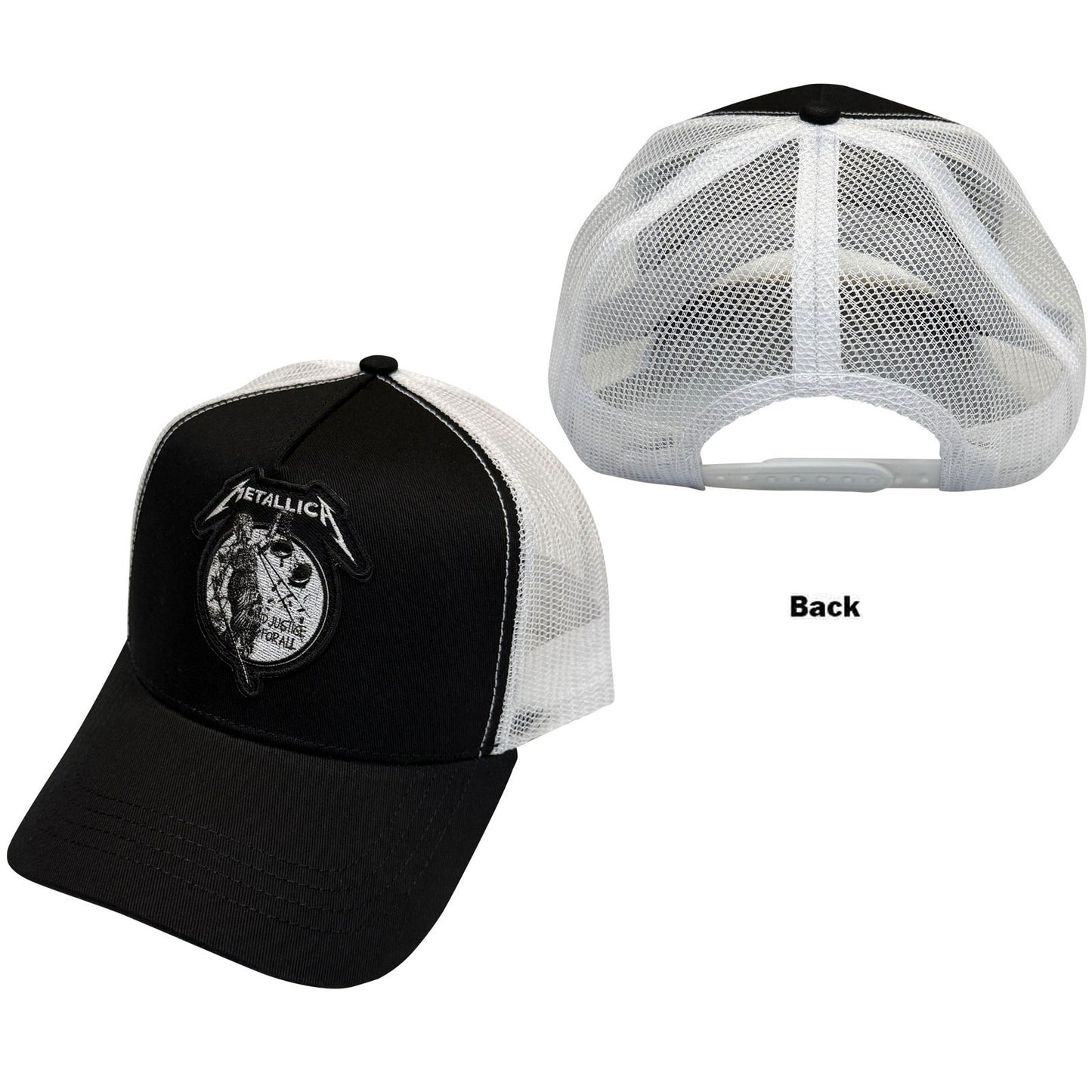 Metallica Justice Mono Trucker Cap