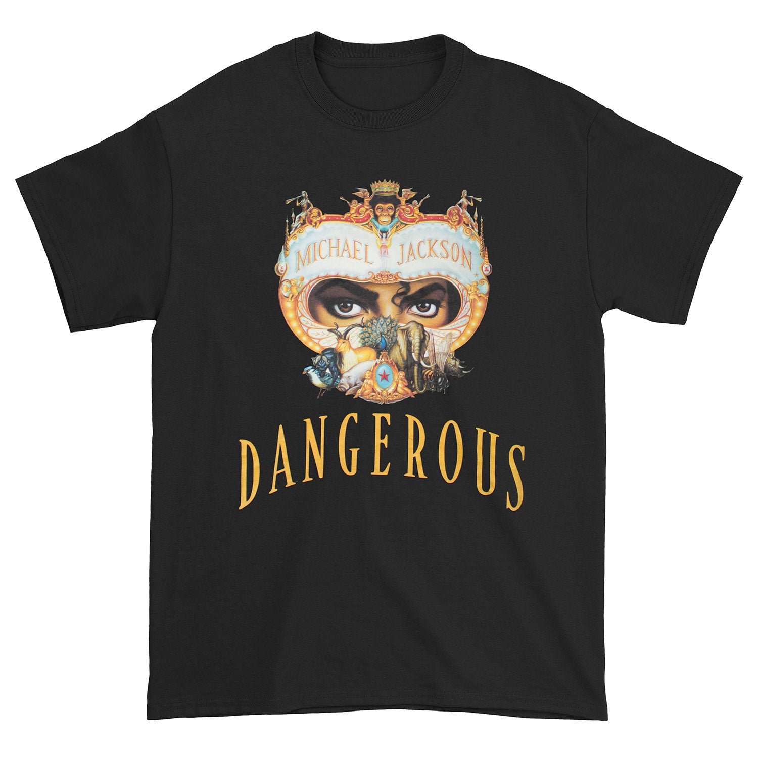 Michael Jackson Dangerous World Tour T-shirt