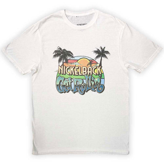 Nickelback Get Rollin' Sunset T-shirt