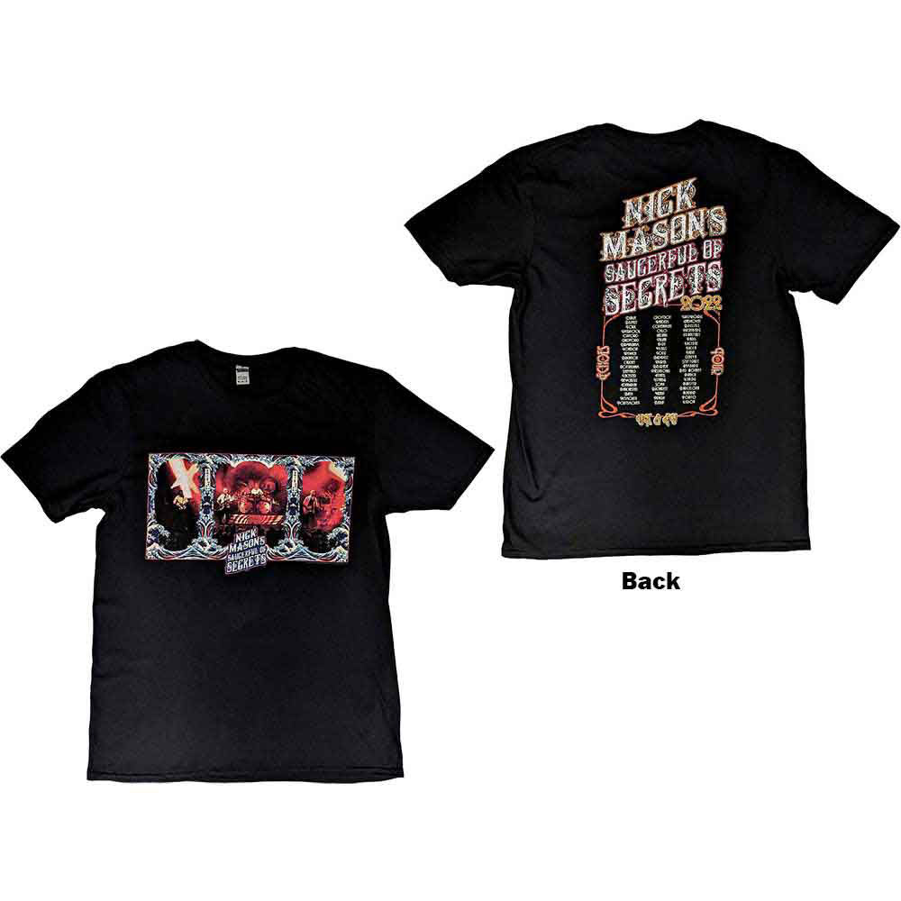 Nick Mason's Saucerful Of Secrets Hokusai Wave European Tour 2022 T-shirt