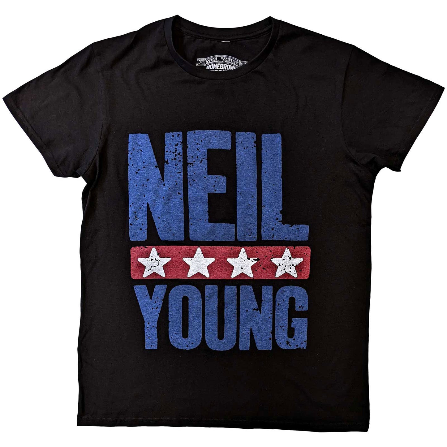 Neil Young Stars Logo T-shirt