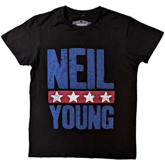 Neil Young Stars Logo T-shirt