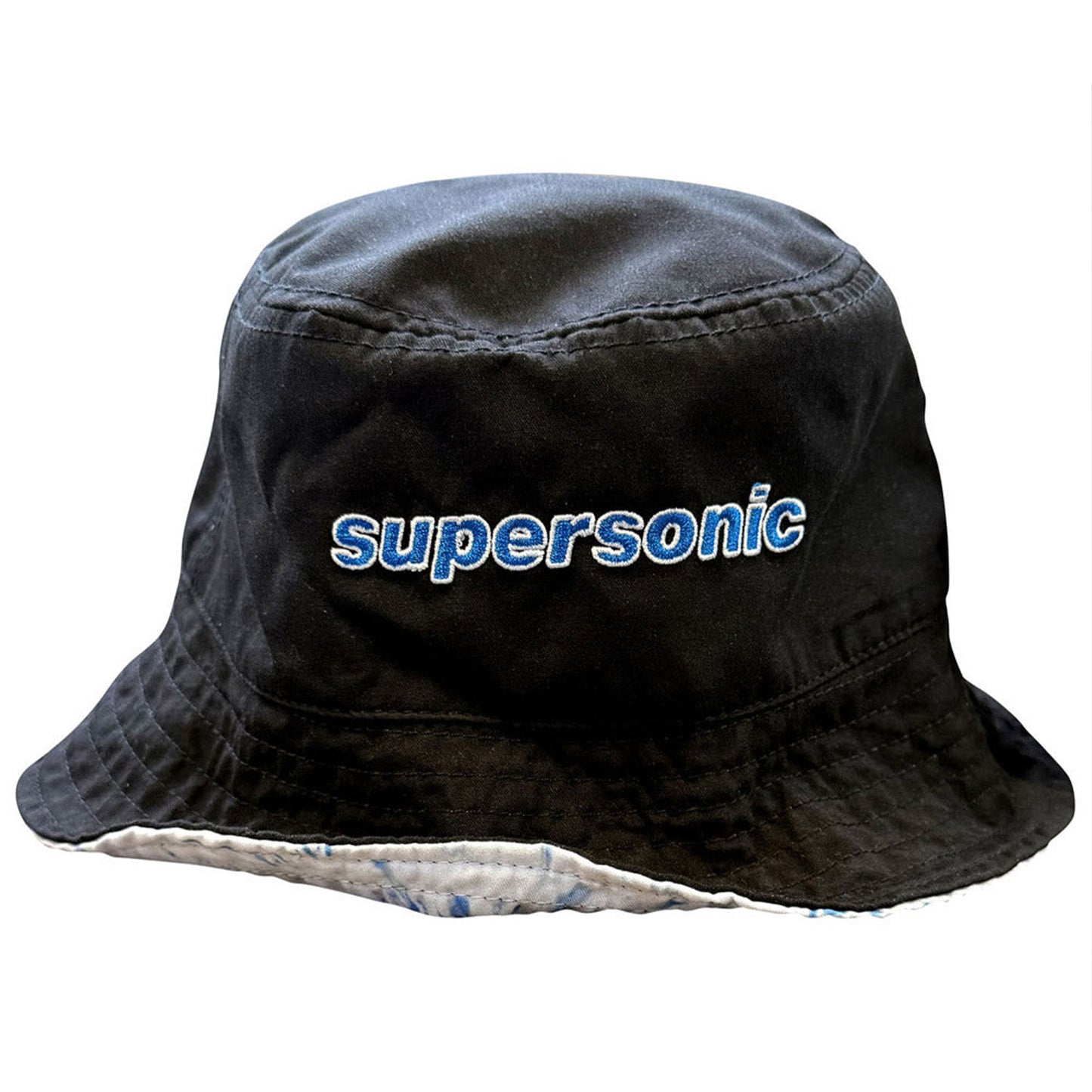 Oasis Supersonic / Tie Dye Reversible Bucket Cap