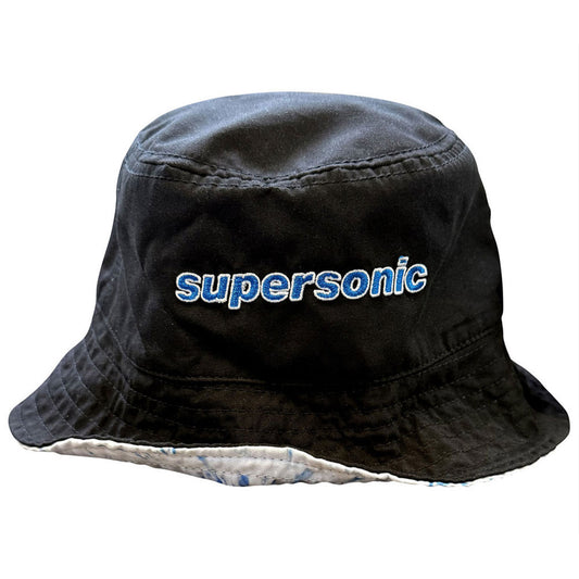 Oasis Supersonic / Tie Dye Reversible Bucket Cap