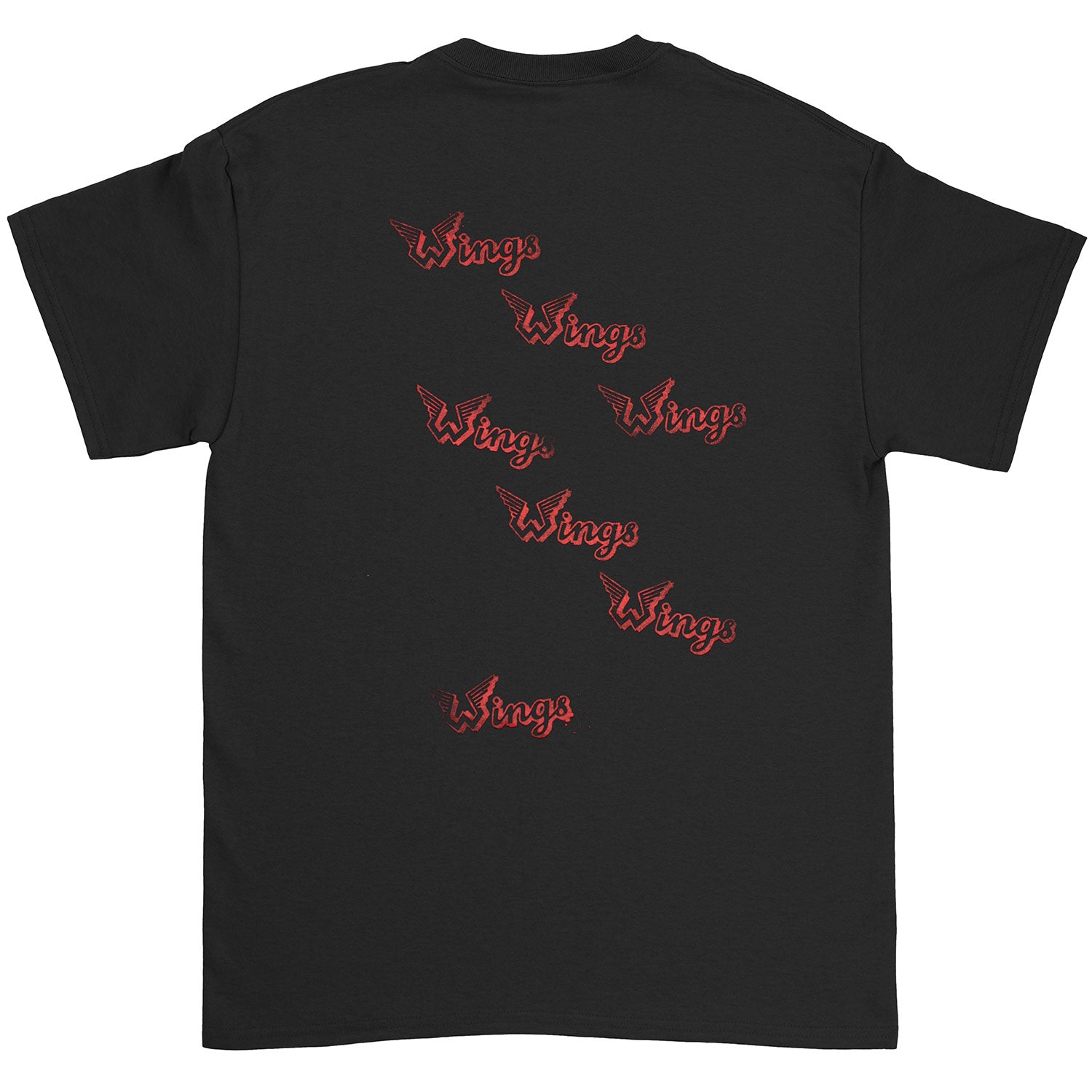 Paul Mccartney Wings Collage T-shirt