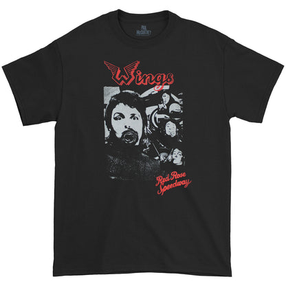 Paul Mccartney Wings Collage T-shirt