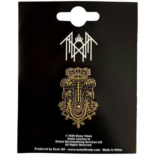 Sleep Token Damocles Pewter Pin Badge