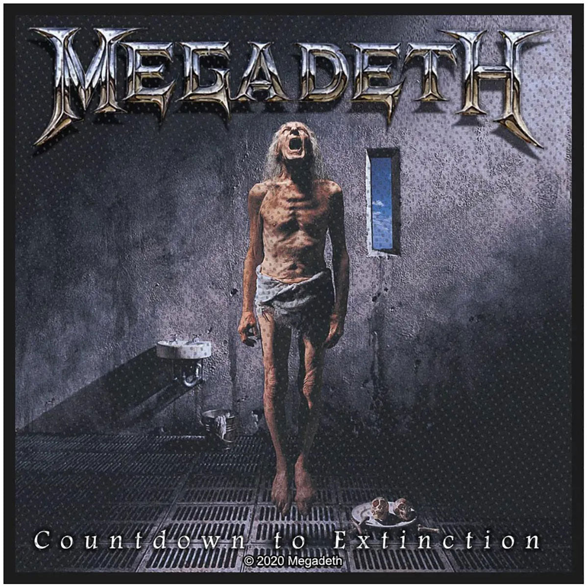 Megadeth Countdown To Extinction Woven Patch