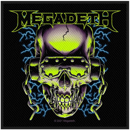 Megadeth Vic Rattlehead Woven Patch