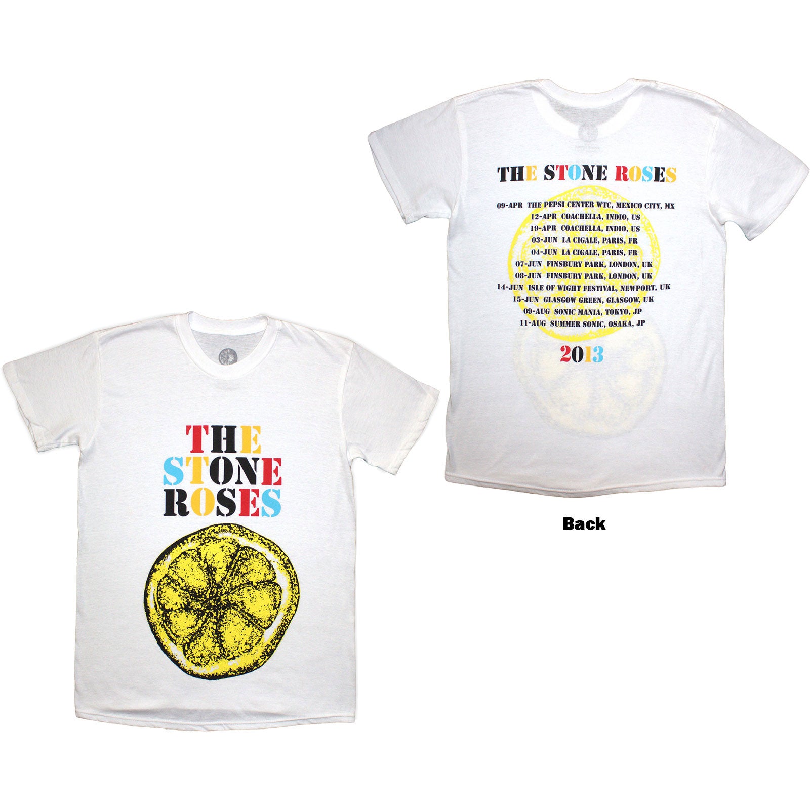 Stone Roses Tour 2013 T-shirt