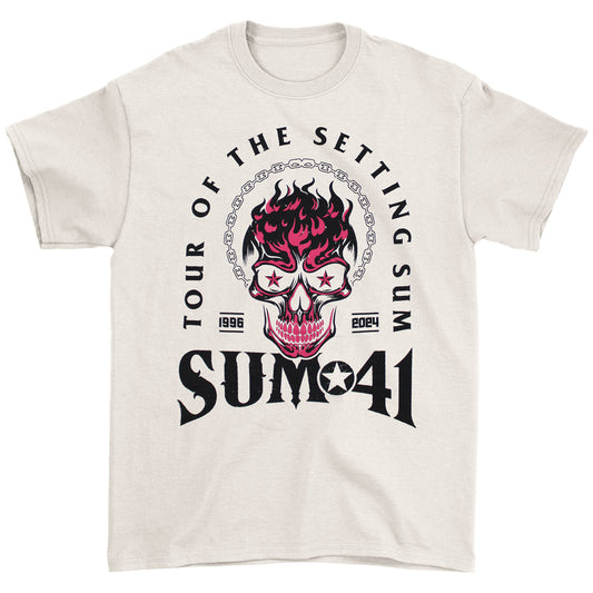 Sum 41 Tour '24 Pt.2 Pink Skull T-shirt