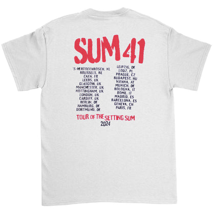 Sum 41 Tour '24 Pt.2 Spray Paint T-shirt