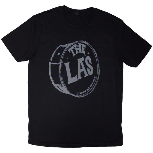 La's Grey Drum Head Logo T-shirt