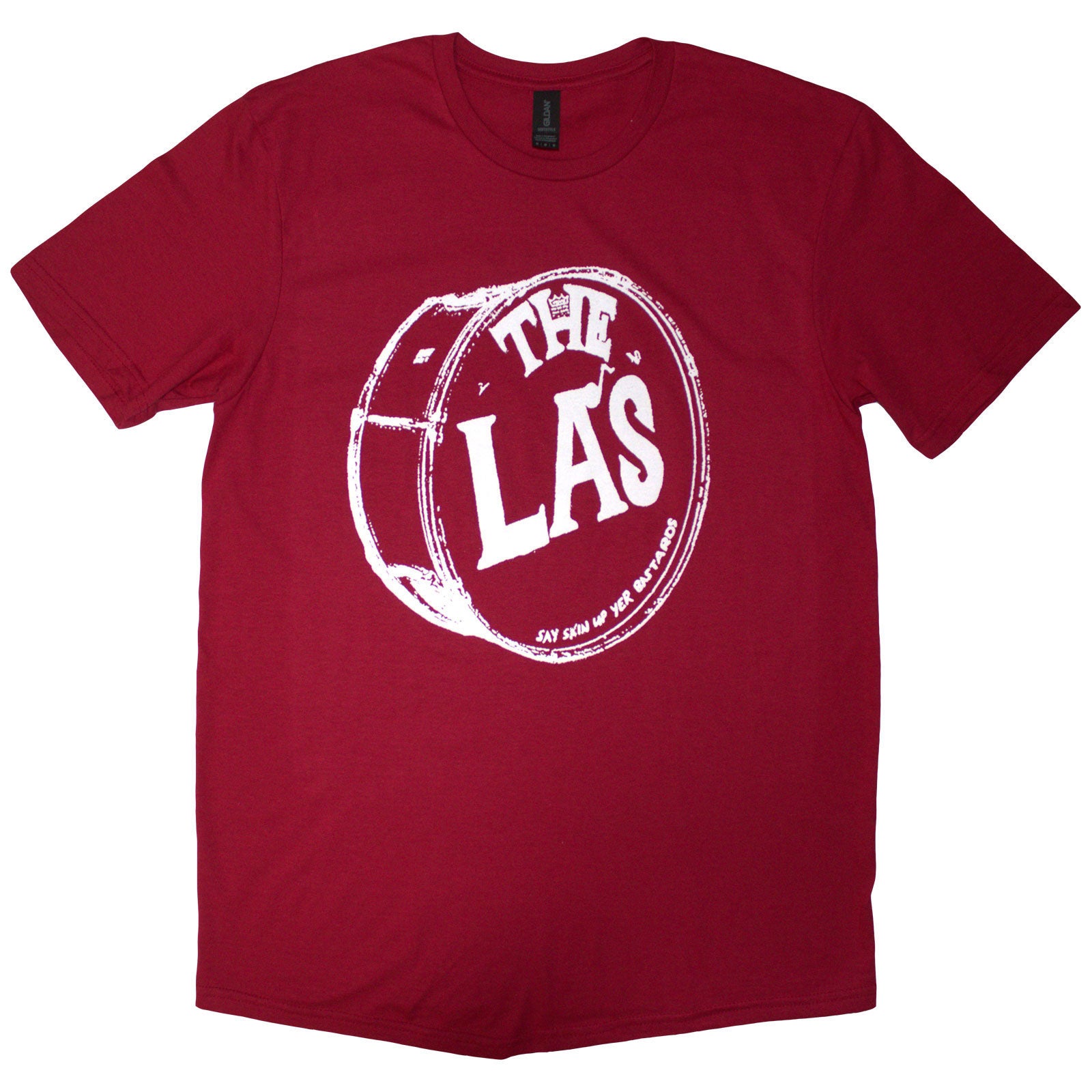 La's White Drum Head Logo T-shirt
