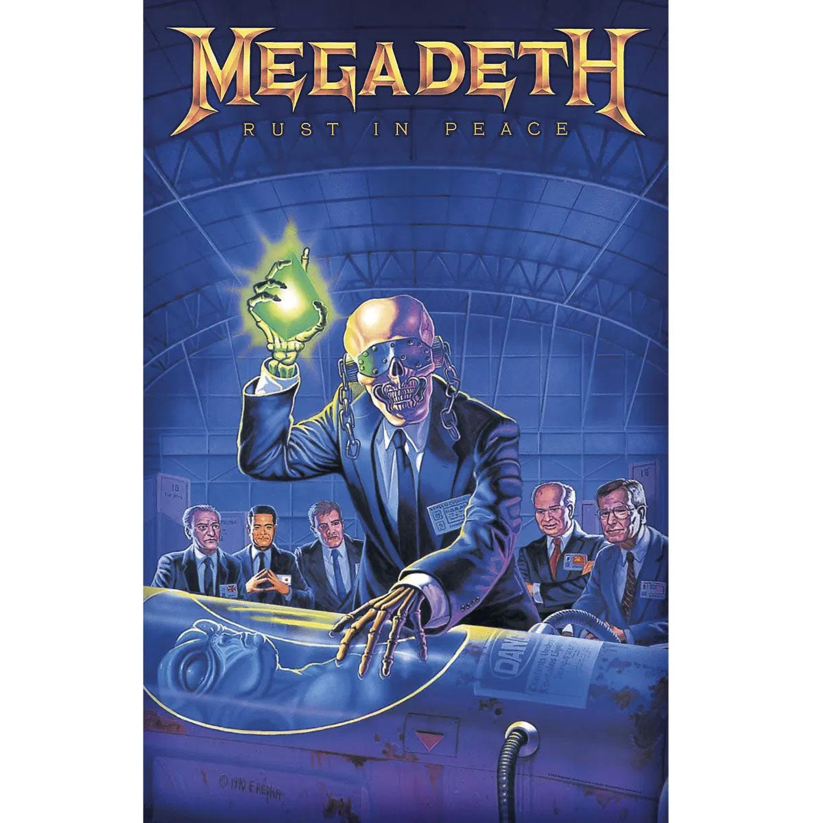 Megadeth Rust In Peace Poster Flag 460884 | Rockabilia Merch Store