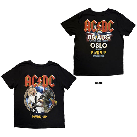 AC/DC Pwr'd-up Norway Eu Tour '25 T-shirt