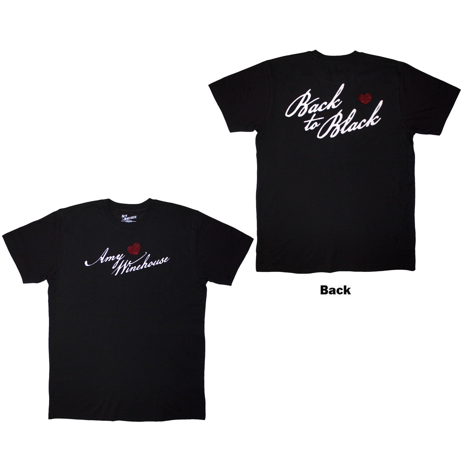 Amy Winehouse Back To Black T-shirt