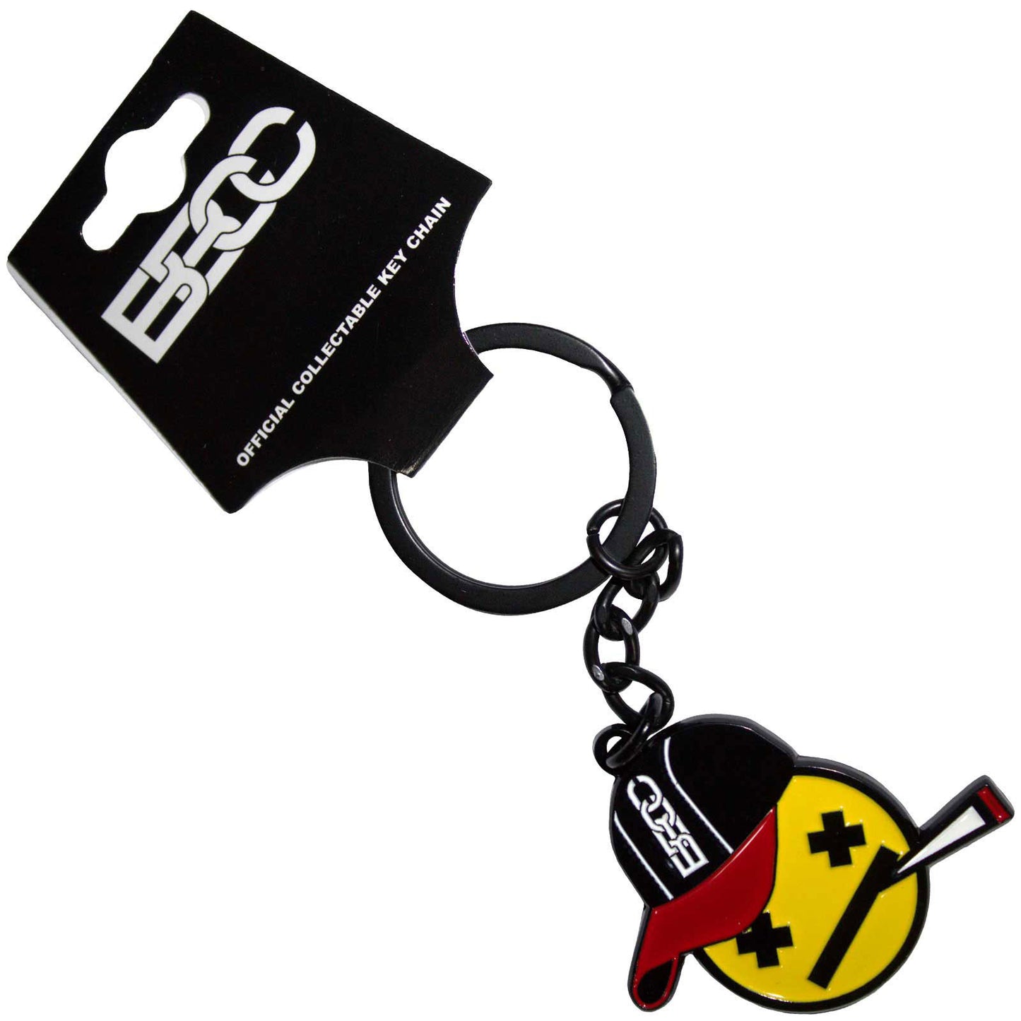 Bad Boy Chiller Crew Emblem Logo Metal Key Chain