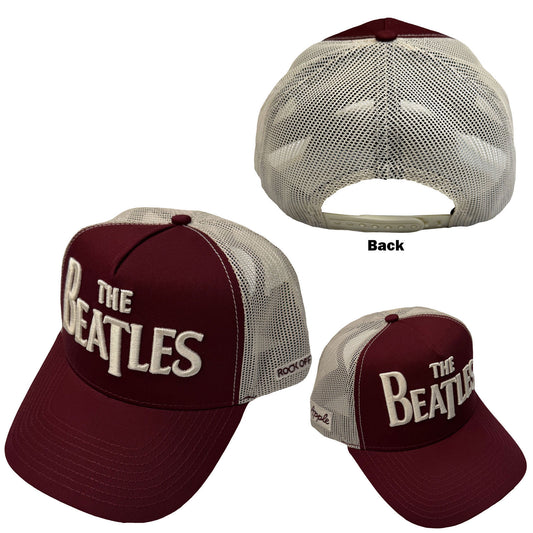 Beatles Drop T Logo & Apple Trucker Cap