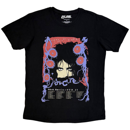 Cure North American Tour '23 Poster Vintage T-shirt