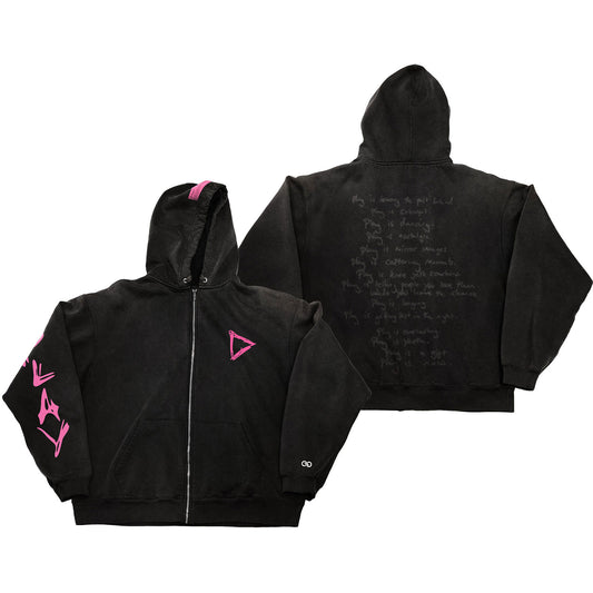 Ed Sheeran Play Zippered Hooded Sweatshirt