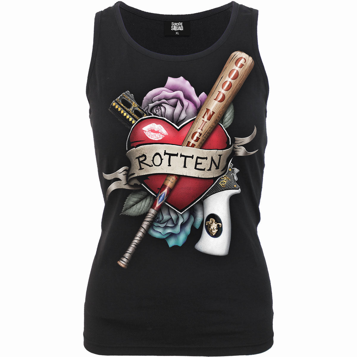 Dc Comics Suicide Squad Harley Quinn Rotten Junior Top
