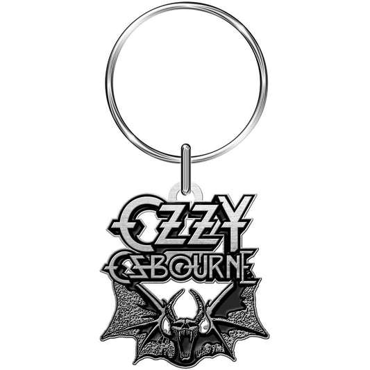 Ozzy Osbourne Bat Metal Key Chain