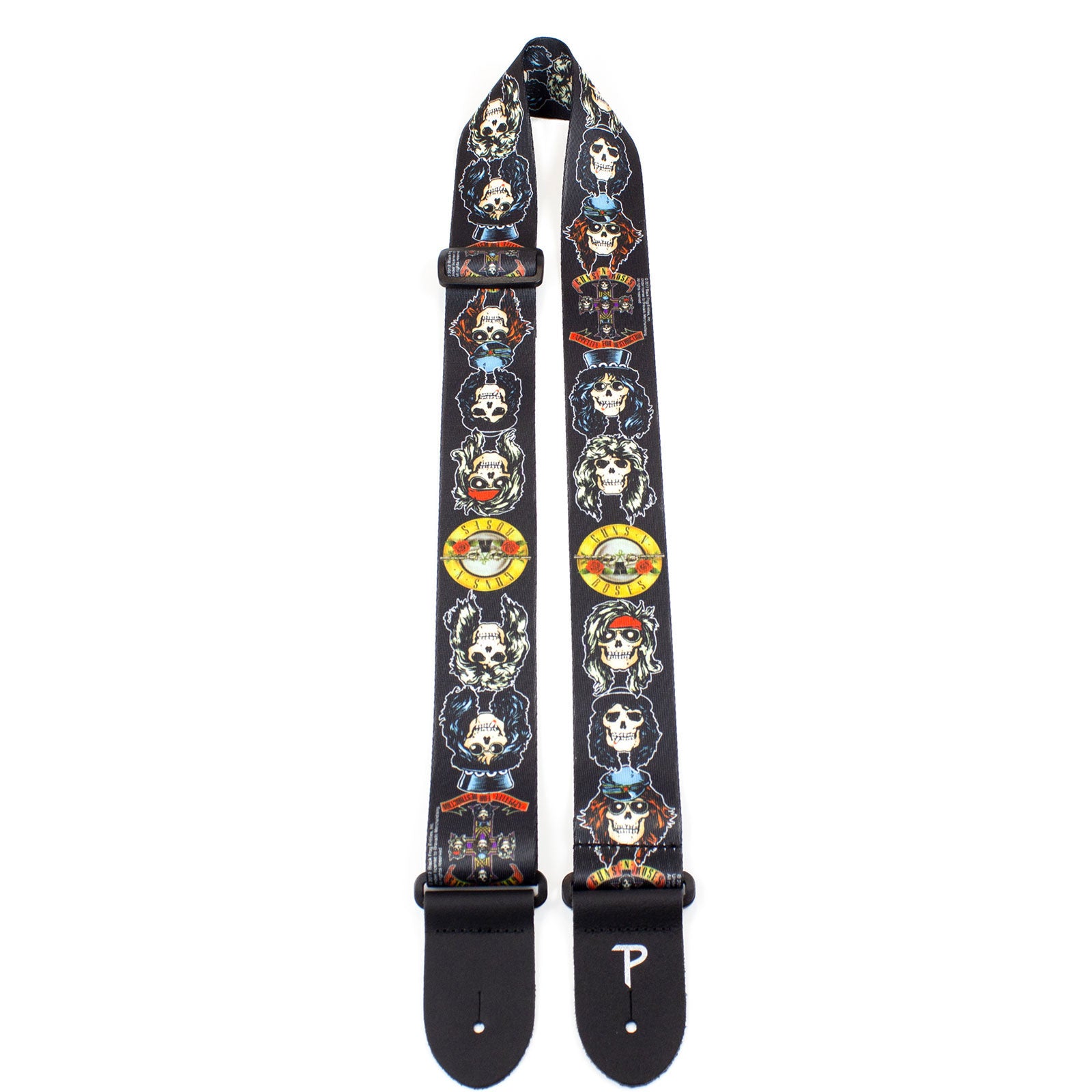 Guns N Roses Logos Guitar Strap