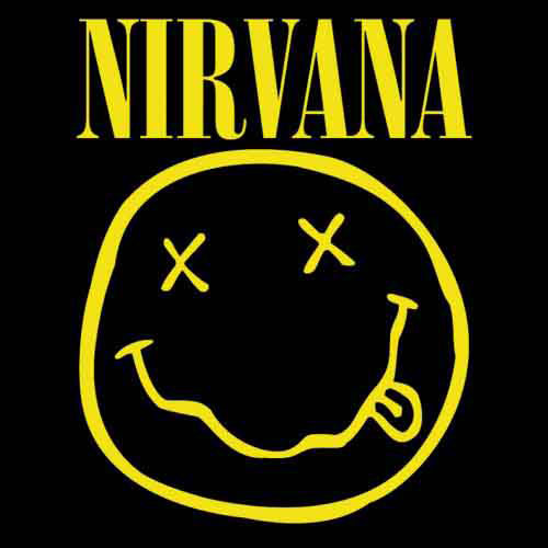 Nirvana Happy Face Greeting Card