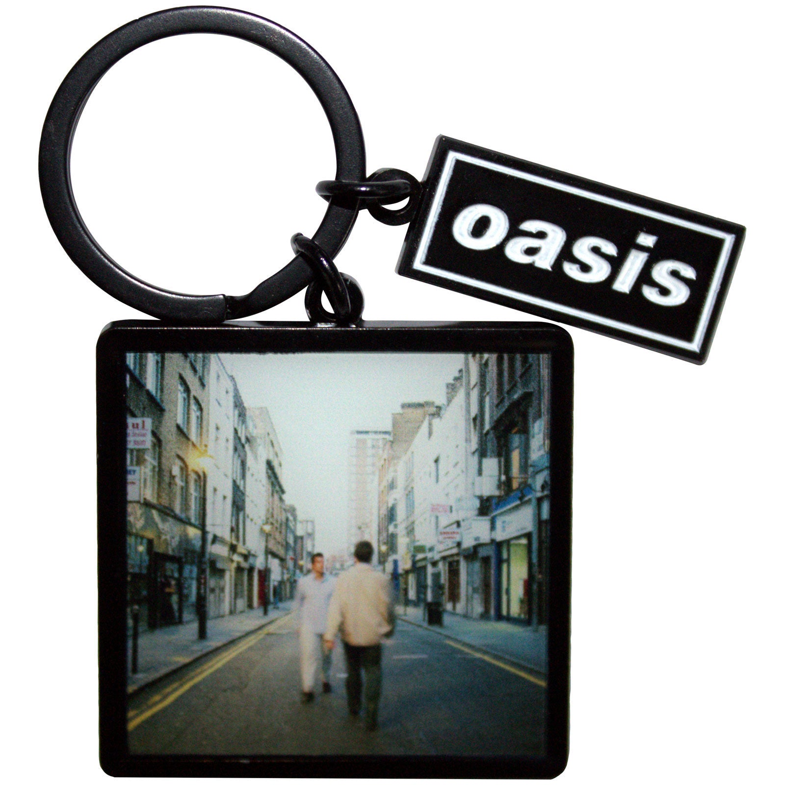 Oasis What's The Story Album Decca Logo Charm Metal Key Chain