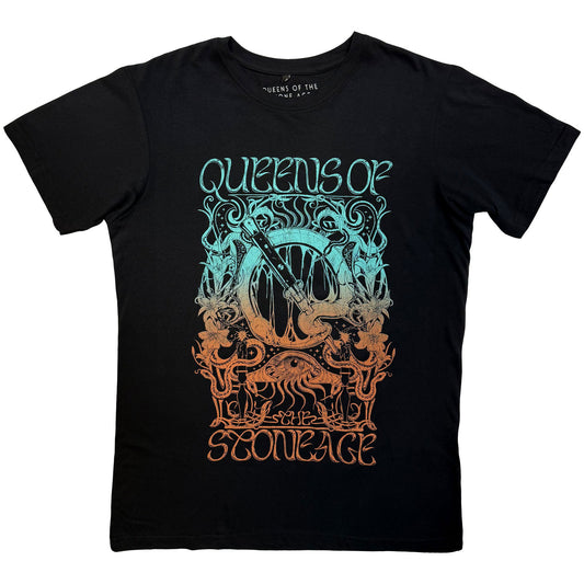 Queens Of The Stone Age Montage Vintage T-shirt