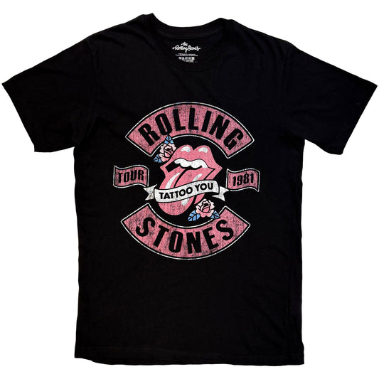 Rolling Stones Tour 1981 Tattoo You T-shirt