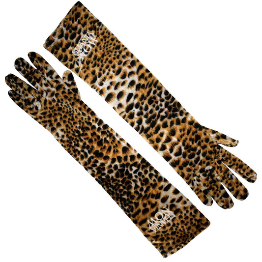 Shania Twain Tour 2018 Now Leopard Knit Gloves