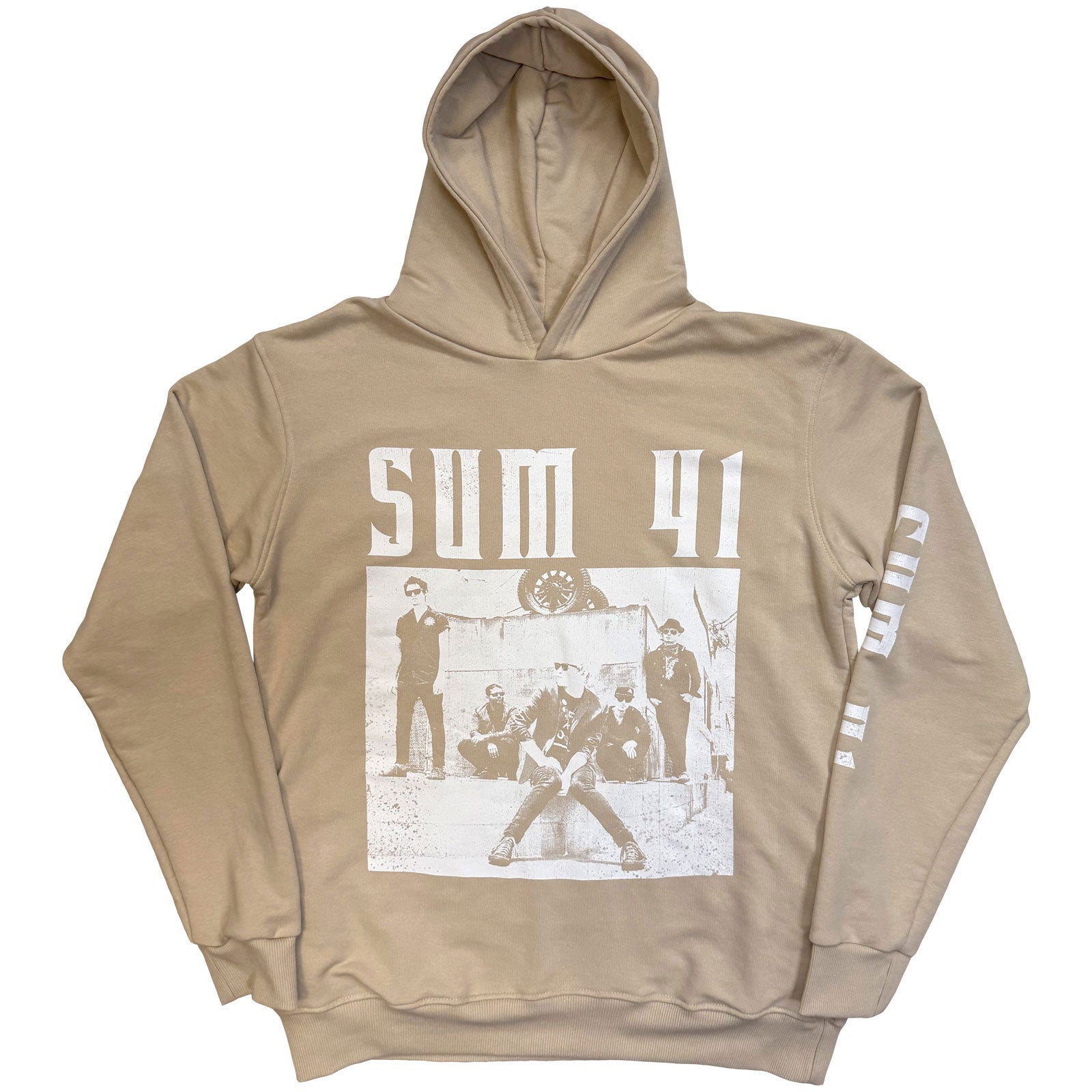 Sum 41 Band Photo Hooded Sweatshirt