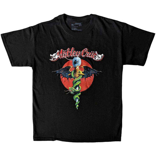 Motley Crue Feelgood Red Circle T-shirt