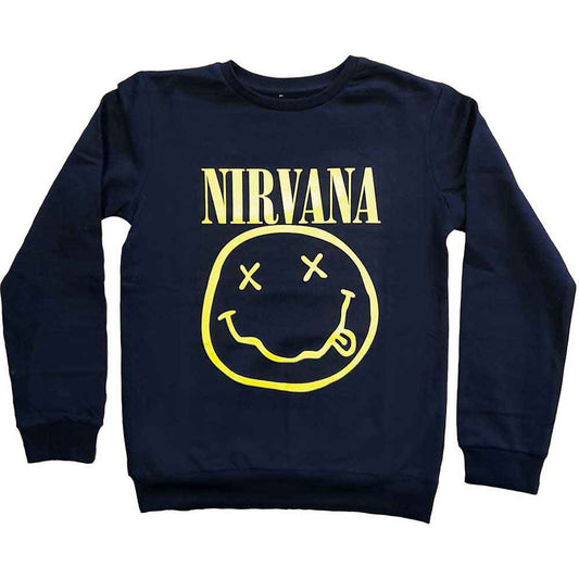 Nirvana Yellow Happy Face Sweatshirt