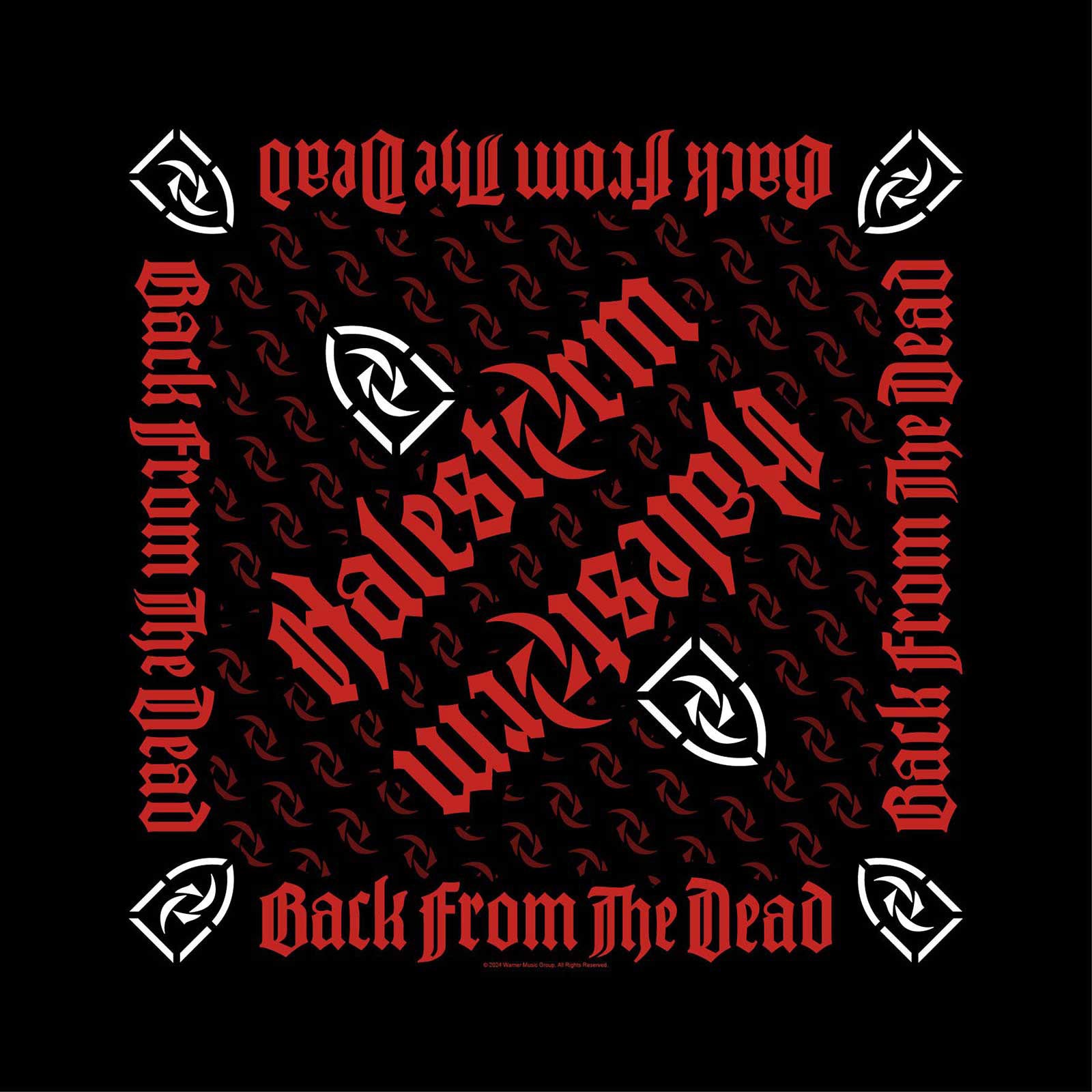 Halestorm Back From The Dead Bandana