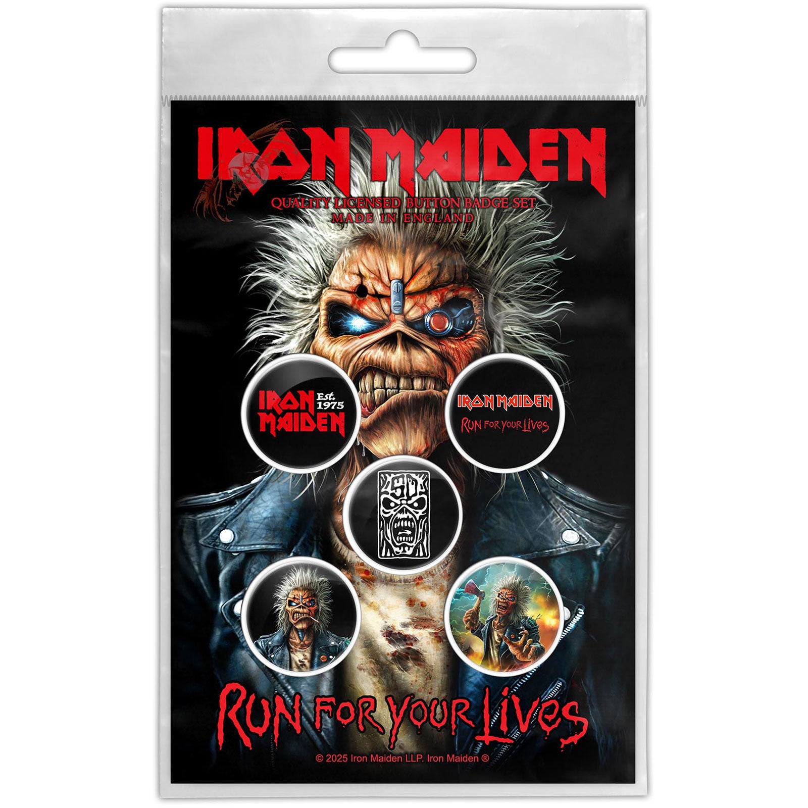 Iron Maiden Run For Your Lives Collector Items