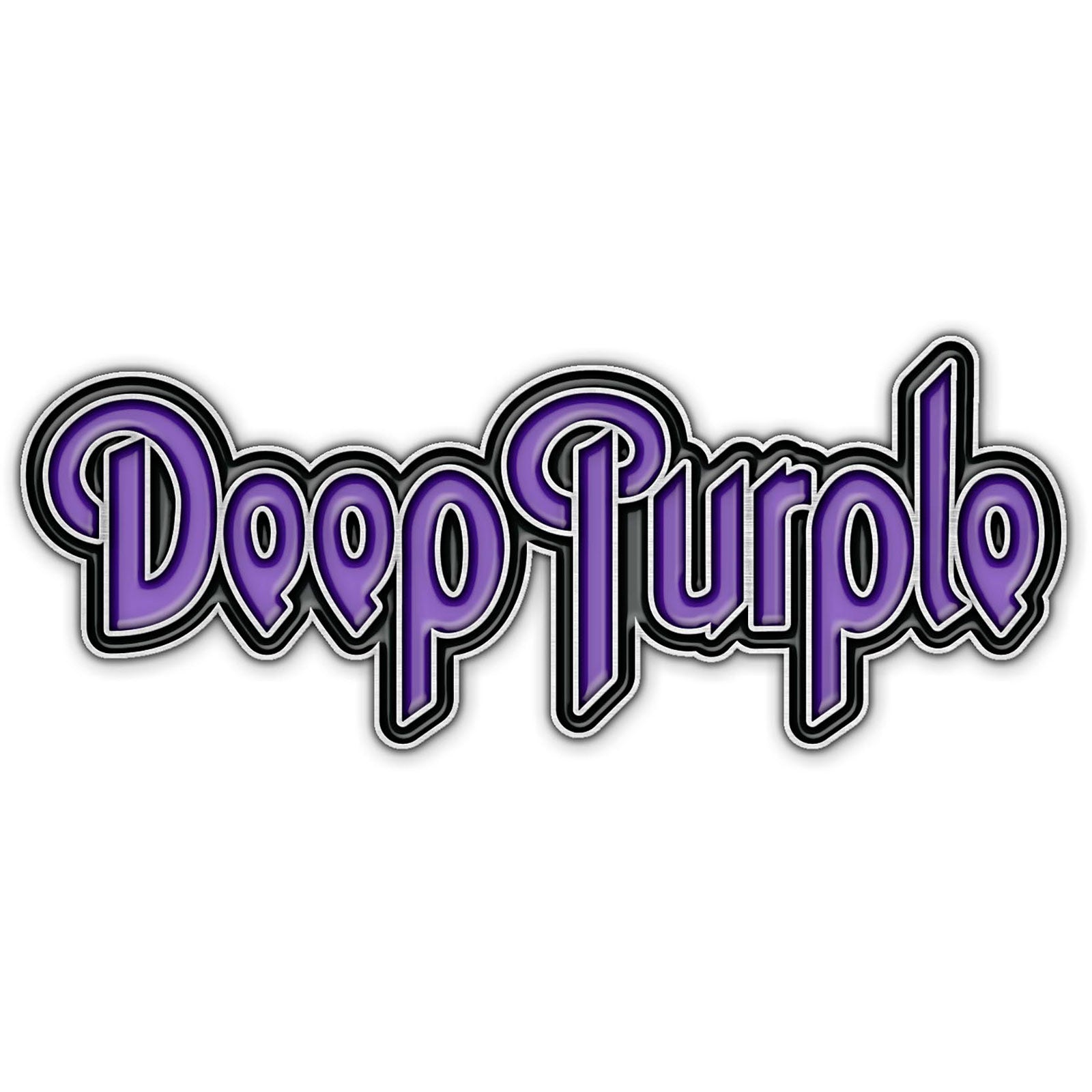 Deep Purple Logo Pewter Pin Badge