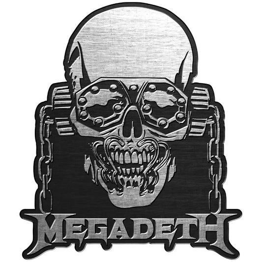 Megadeth Vic Rattlehead Pewter Pin Badge