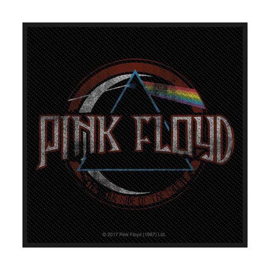 Pink Floyd Distressed Dark Side Of The Moon Woven Patch
