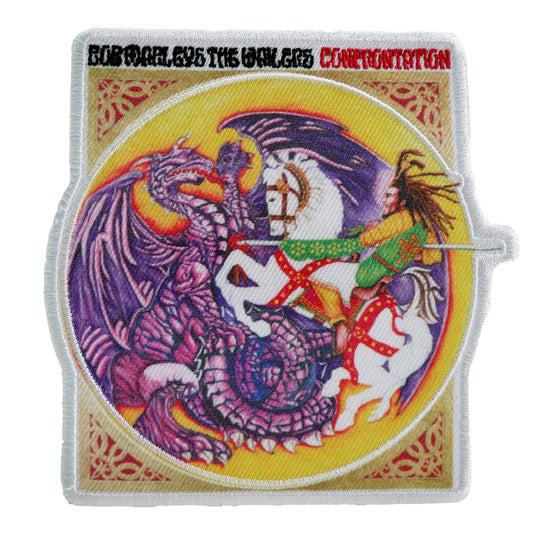Bob Marley Confrontation Embroidered Patch