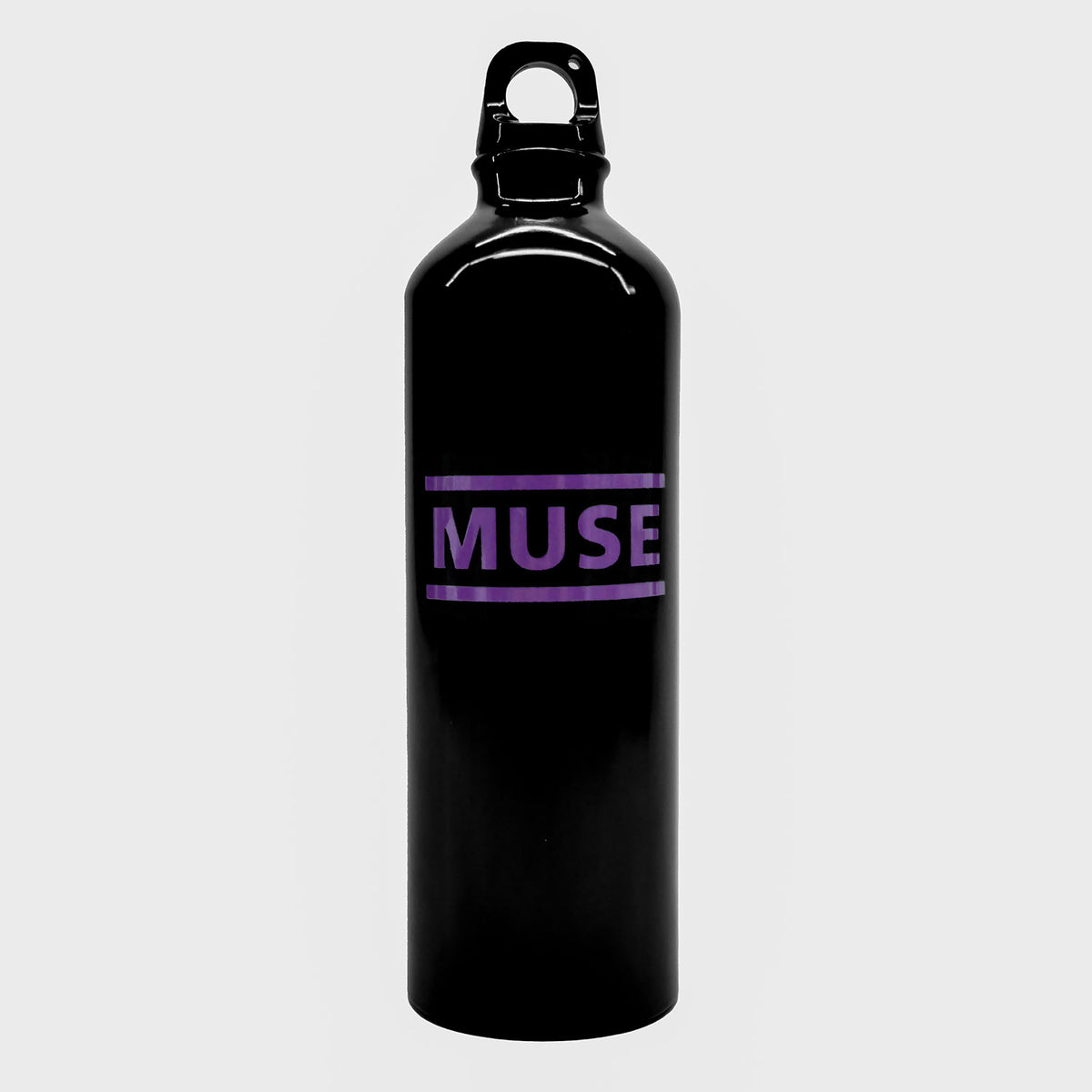 Muse Purple Logo Water Bottle Front