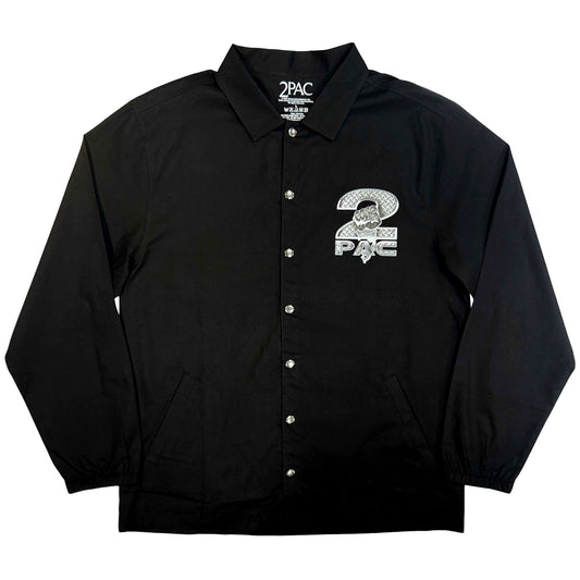 Tupac Steel Logo Dress Shirt Front