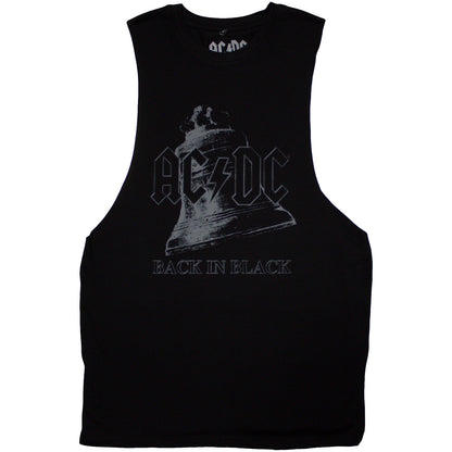 AC/DC Back In Black Bell Tank Top Mens Tank