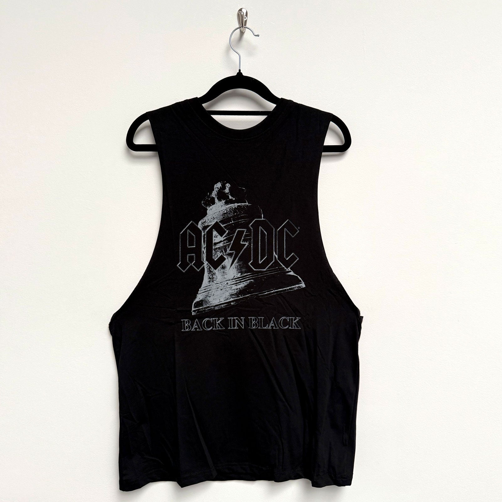 Back In Black Bell Tank Top Mens Tank