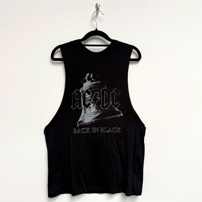 Back In Black Bell Tank Top Mens Tank