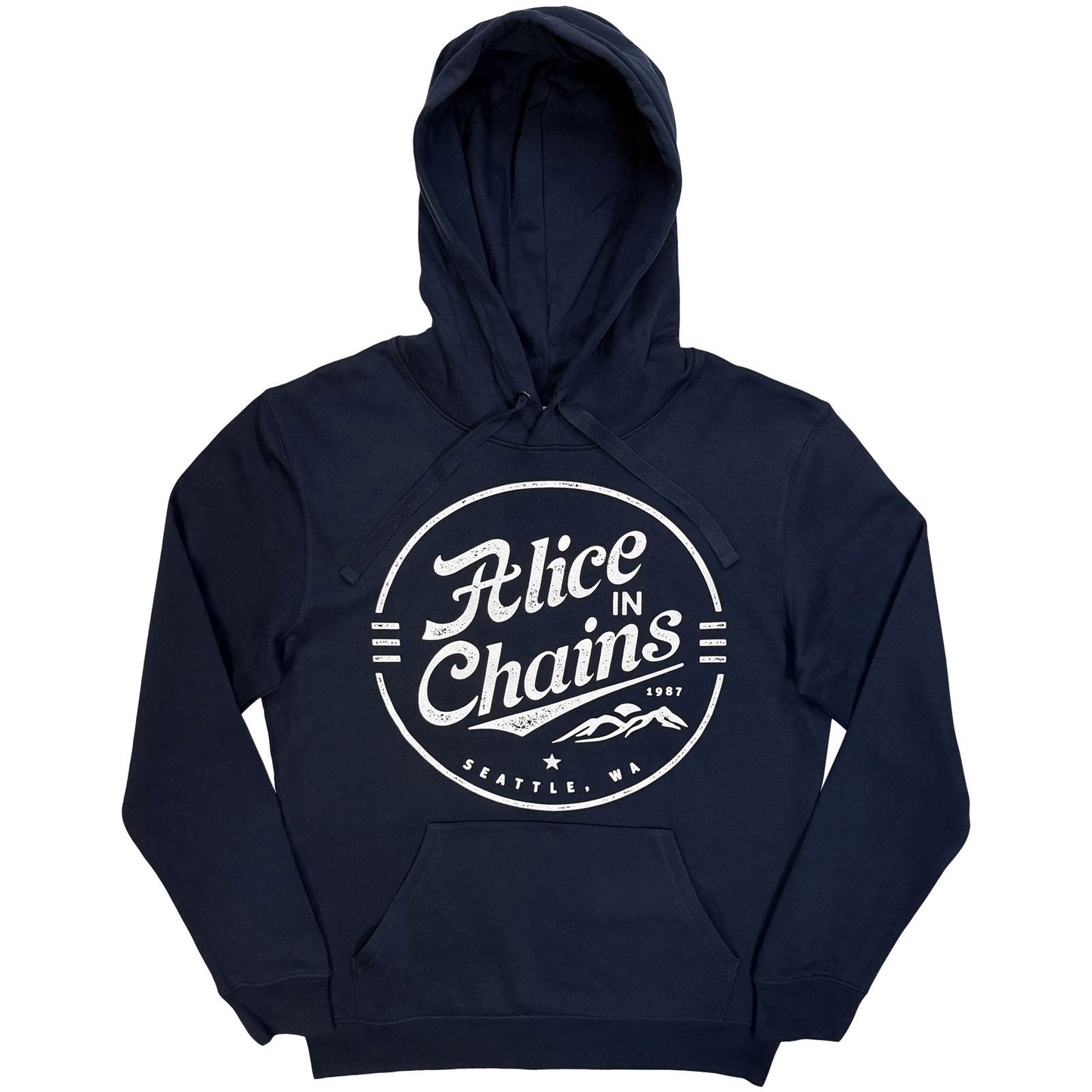 Circle Emblem Hooded Sweatshirt