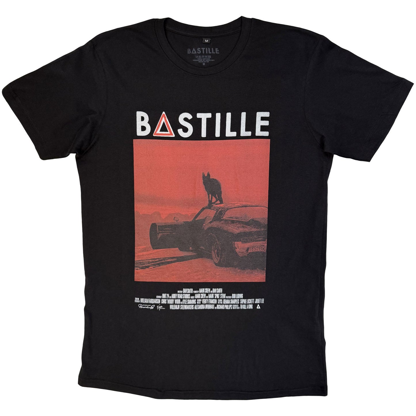 Bad Blood Wolf Carbon T-shirt